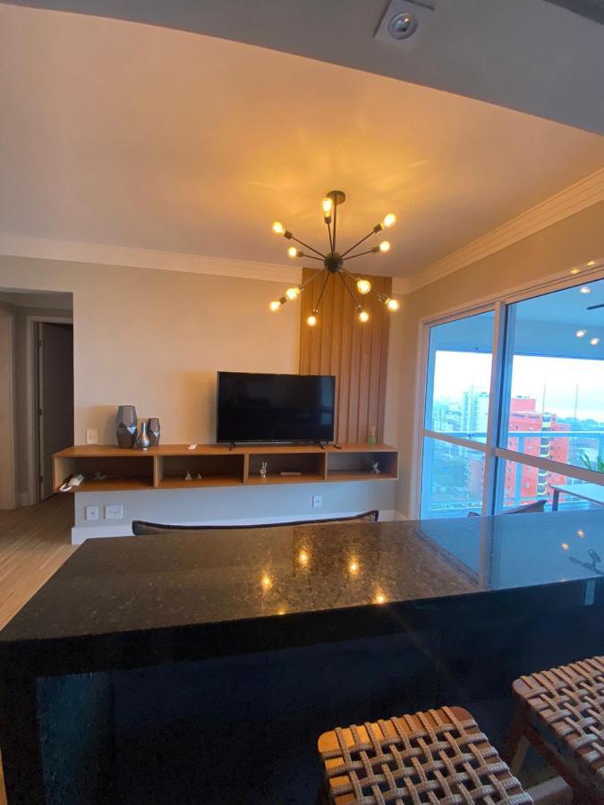 Apto 15º Andar - Varanda Vista Mar - Enseada Apartment Guaruja Bagian luar foto