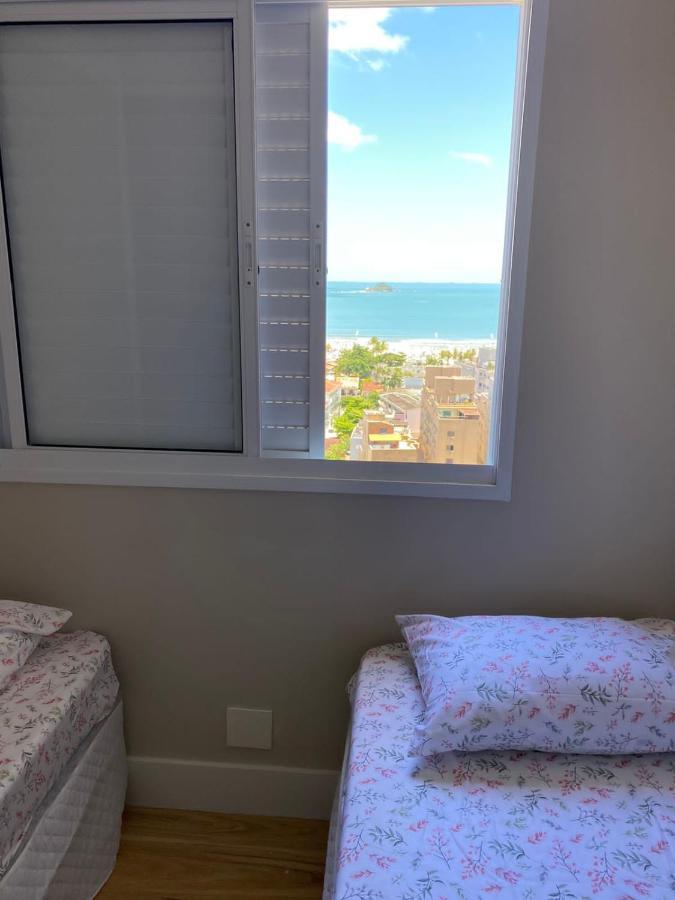 Apto 15º Andar - Varanda Vista Mar - Enseada Apartment Guaruja Bagian luar foto